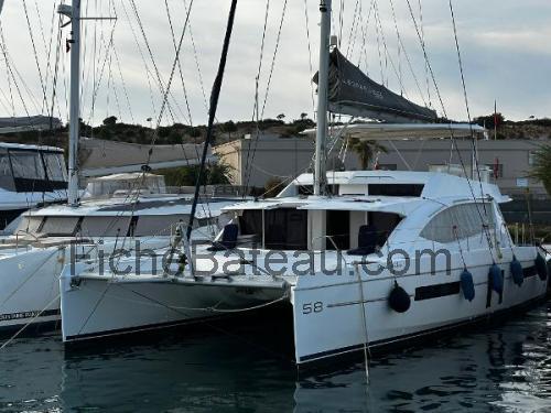 Leopard 58 Catamaran For Sale avis et fiche technique 